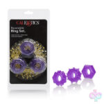 CalExotics Sex Toys - Reversible Ring Set - Purple