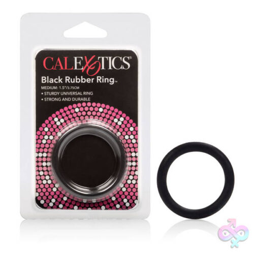 CalExotics Sex Toys - Rubber Ring - Medium - Black