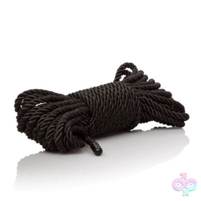 Scandal BDSM Rope 32 Ft black bondage rope by CalExotics