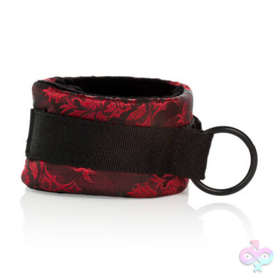 Scandal Universal Cuff Set red adjustable wrist and ankle restraints by CalExotics