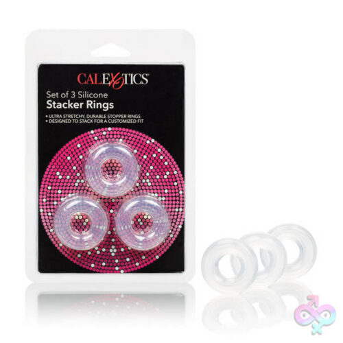 CalExotics Sex Toys - Set of 3 Silicone Stacker Rings