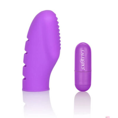 Shanes World Finger Banger Rechargeable Purple finger vibrator by CalExotics
