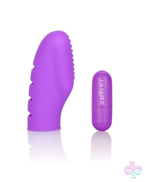 Shanes World Finger Banger Rechargeable Purple finger vibrator by CalExotics