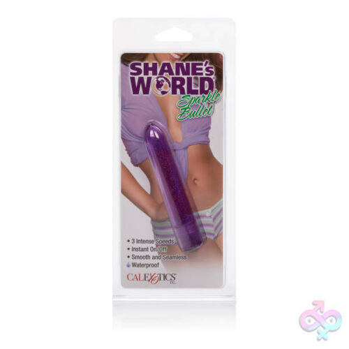CalExotics Sex Toys - Shane's World Sparkle Bullet - Purple