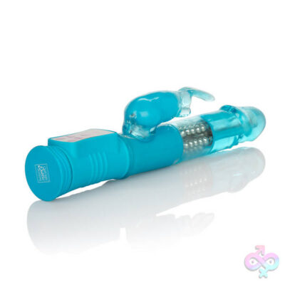 Rabbit Blue Jack Rabbit vibrator by CalExotics with rotating beads and flickering ears