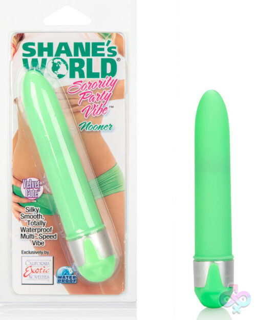 CalExotics Sex Toys - Shanes World Sorority Party Vibe Nooner - Green