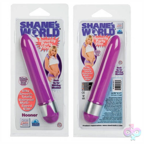 CalExotics Sex Toys - Shanes World Sorority Party Vibe Nooner - Purple