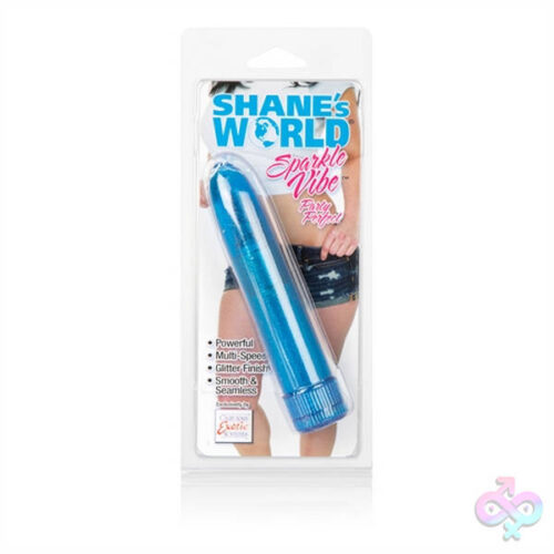 CalExotics Sex Toys - Shanes World Sparkle Vibes - Blue