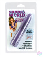 Vibrator for women — CalExotics Shane's World Sparkle Vibes Purple bullet vibrator SE0497142