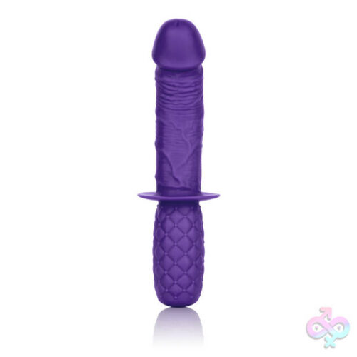CalExotics Sex Toys - Silicone Grip Thruster - Purple