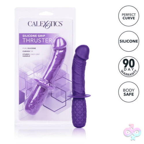CalExotics Sex Toys - Silicone Grip Thruster - Purple