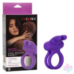 CalExotics Sex Toys - Silicone Rechargeable Dual Rockin' Rabbit  Enhancer