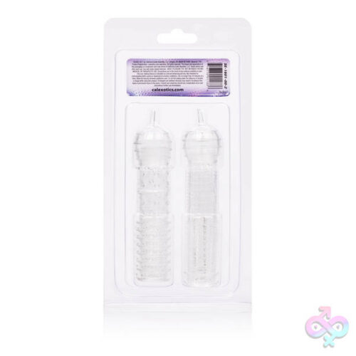 CalExotics Sex Toys - Silicone Sleeve 2 Pack