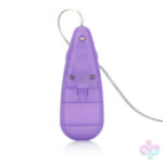 CalExotics Sex Toys - Silicone Slims Vibrating Nubby Bullet - Purple