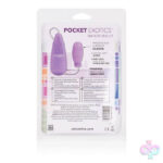 CalExotics Sex Toys - Silicone Slims Vibrating Smooth Bullet - Purple