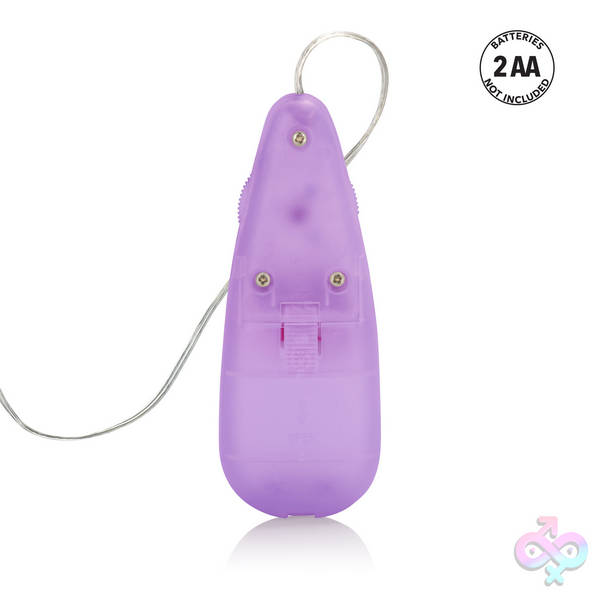 Silicone Slims Vibrating Smooth Bullet - Purple CalExotics Sex Toys - Silicone Slims Vibrating Smooth Bullet - Purple