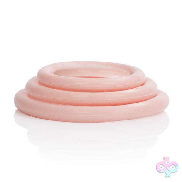 Silicone Support Rings - Ivory CalExotics Sex Toys - Silicone Support Rings - Ivory