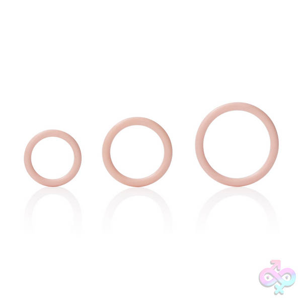 Silicone Support Rings - Ivory CalExotics Sex Toys - Silicone Support Rings - Ivory