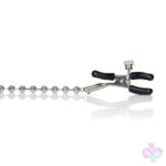 CalExotics Sex Toys - Silver Beaded Nipple Clamps