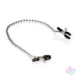 CalExotics Sex Toys - Silver Beaded Nipple Clamps