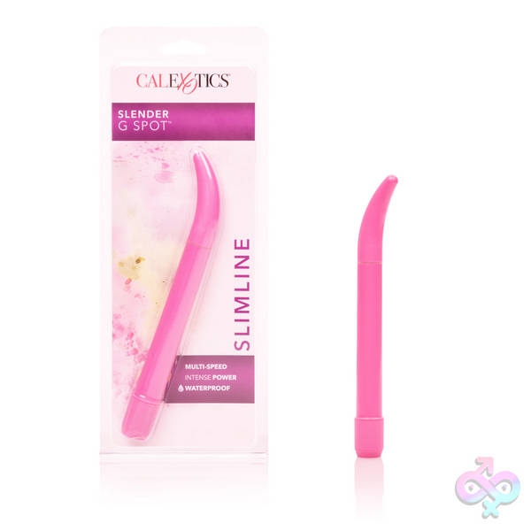 Slender G-Spot 7 Inches Massager - Pink CalExotics Sex Toys - Slender G-Spot 7 Inches Massager - Pink