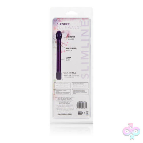 CalExotics Sex Toys - Slender Tulip Wand - Violet