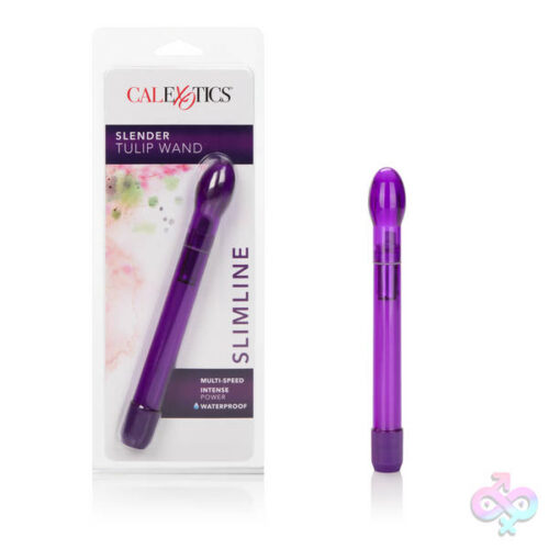 CalExotics Sex Toys - Slender Tulip Wand - Violet