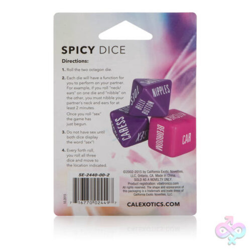 CalExotics Sex Toys - Spicy Dice
