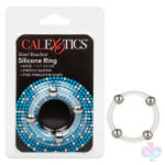 CalExotics Sex Toys - Steel Beaded Silicone Ring - Large
