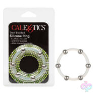 CalExotics Sex Toys - Steel Beaded Silicone Ring - X-Large