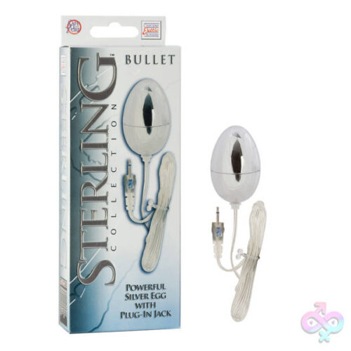 CalExotics Sex Toys - Sterling Collection Silver Egg