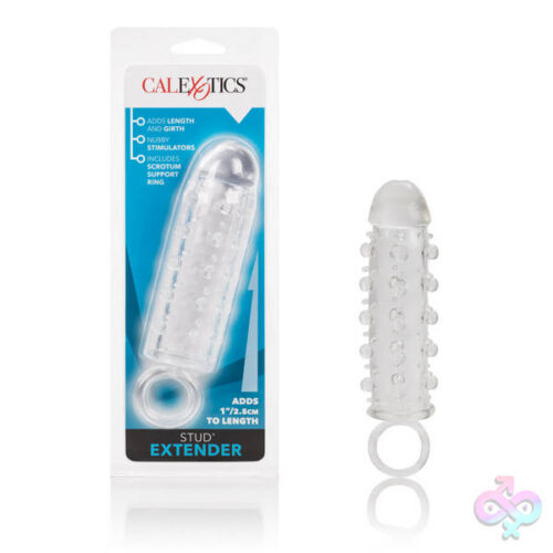 CalExotics Sex Toys - Stud Extender Clear With Supporting Ring