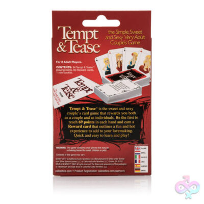 CalExotics Sex Toys - Tempt and Tease Game