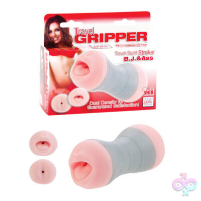 CalExotics Sex Toys - Travel Gripper B.j. and Ass