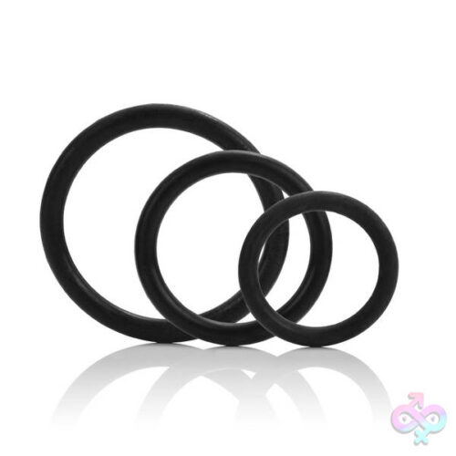 CalExotics Sex Toys - Tri-Rings - Black