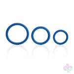 CalExotics Sex Toys - Tri-Rings - Blue