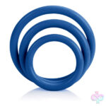 CalExotics Sex Toys - Tri-Rings - Blue