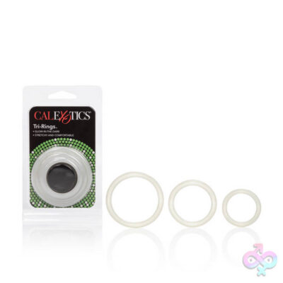 CalExotics Sex Toys - Tri-Rings Glow-in-the Dark