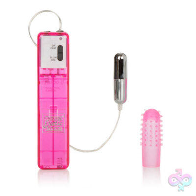 Turbo 8 Accelerator Bullet Pink by CalExotics — multi-speed wired bullet vibrator