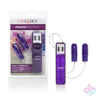 CalExotics Sex Toys - Turbo 8 Accelerator Double Bullets