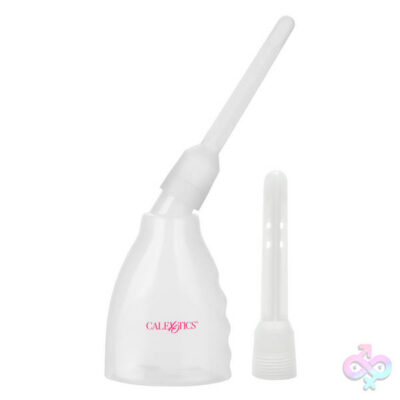 Ultimate Douche reusable anal hygiene system by CalExotics in blue