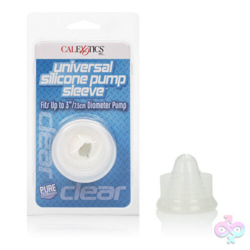 CalExotics Sex Toys - Universal Silicone Pump Sleeve - Clear