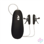 CalExotics Sex Toys - Vibrating Heated Nipple Teasers - Black