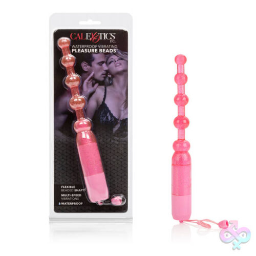 CalExotics Sex Toys - Vibrating Pleasure Beads - Pink