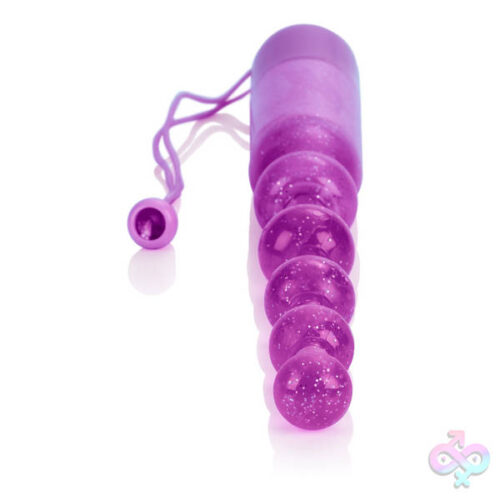 CalExotics Sex Toys - Vibrating Pleasure Beads - Purple