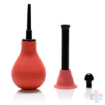 CalExotics Sex Toys - Vulcanite Anal Douche With Attachement