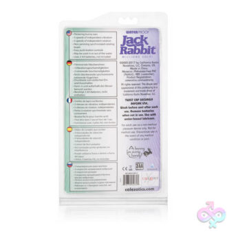 CalExotics Sex Toys - Waterproof Jack Rabbit 5 Rows - Purple