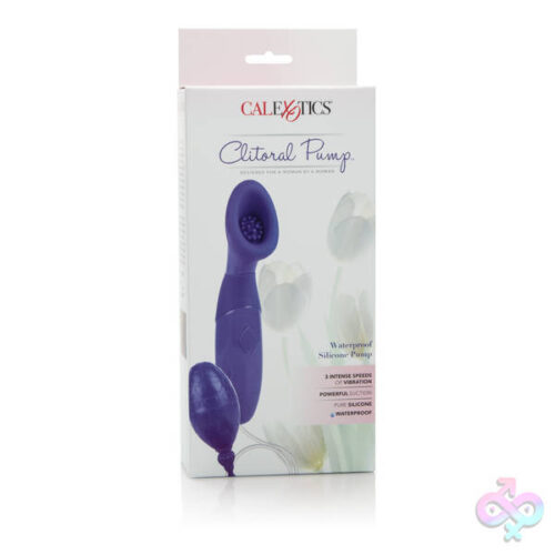 CalExotics Sex Toys - Waterproof Silicone Clitoral Pump - Purple