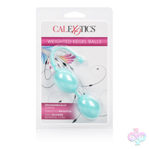 CalExotics Sex Toys - Weighted Kegel Balls - Teal