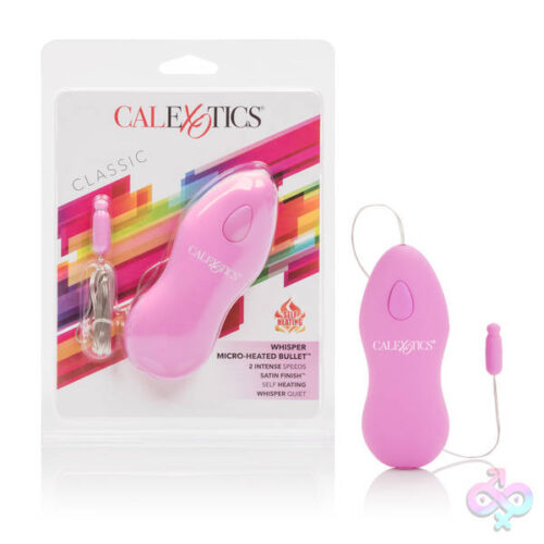CalExotics Sex Toys - Whisper Micro Heated Bullet - Pink